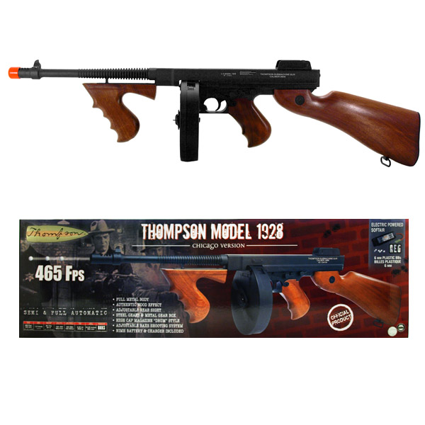 Thompson Model 1928 Electric Airsoft Submachine Gun