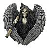 Overseer Grim Reaper Winged Angel of Death Gothic Wall Mount Statue - DWK