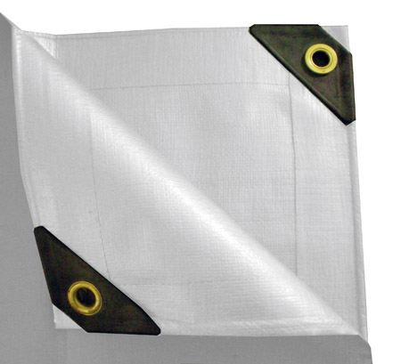 10 x 15 Heavy Duty Canopy Tarp - White