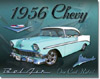 Chevy 1956 Bel Air Tin Sign