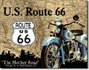 Route 66 - The Mother Road Tin Sign