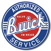 Buick - Service Round Tin Sign