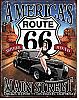 America's Main Street Route 66 Tin Sign