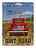 American Farmland Vintage Pickup Truck All You Need Is Freedom Patriotic Tin Metal Wall Sign