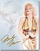 Marilyn Monroe Gold Dress Tin Sign