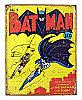 Batman Issue #1 Metal Tin Sign - Vintage 1940 DC Comics Batman and Robin First Appearance