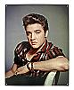 Elvis King of Rock and Roll Portrait Metal Tin Sign