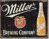 Miller Brewing Company Tin Sign